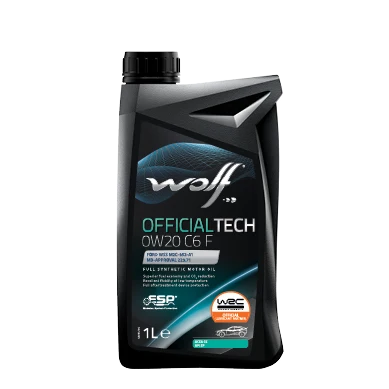 1048794_389x389 WOLF OFFICIALTECH 0W20 C6 F -1L - Slika 1