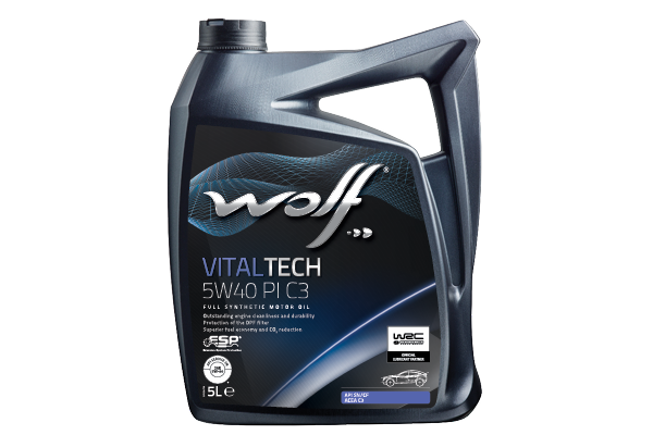 154BC82B1B6139F4B3043C25251E644B593D399D8D0D088410400463FB33B2BC WOLF VITALTECH 5W40 PI C3 -5L - Slika 1