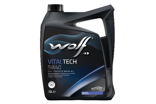 AA1DC53ED53D6BB432619FBDD9619E482E03CE9EEA33DBBA67E0FC1E13FBCB1A WOLF VITALTECH 5W40 -5L - Slika 1