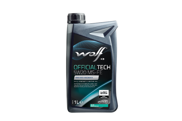 AB6E57A971CD0F1223CEDF435B281C7ED8180DBF577609EAC013CE74636B7D3F WOLF OFFICIALTECH 5W20 MS-FE -1L - Slika 1