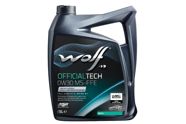 7C1D154E55F9891F9C55066B0D63DDE5C7D62B8BA3901FEB0AEDCBFA7F7C945D WOLF OFFICIALTECH 0W30 MS-FFE -5L - Slika 1